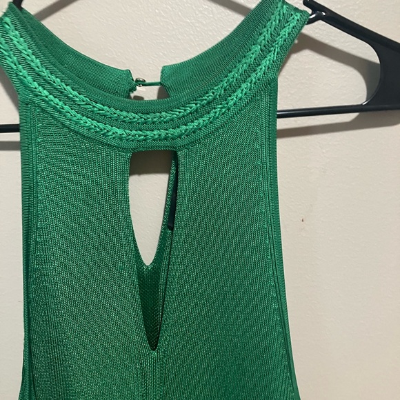 WHBM Vibrant Emerald  Green Knit Top - Picture 2 of 8